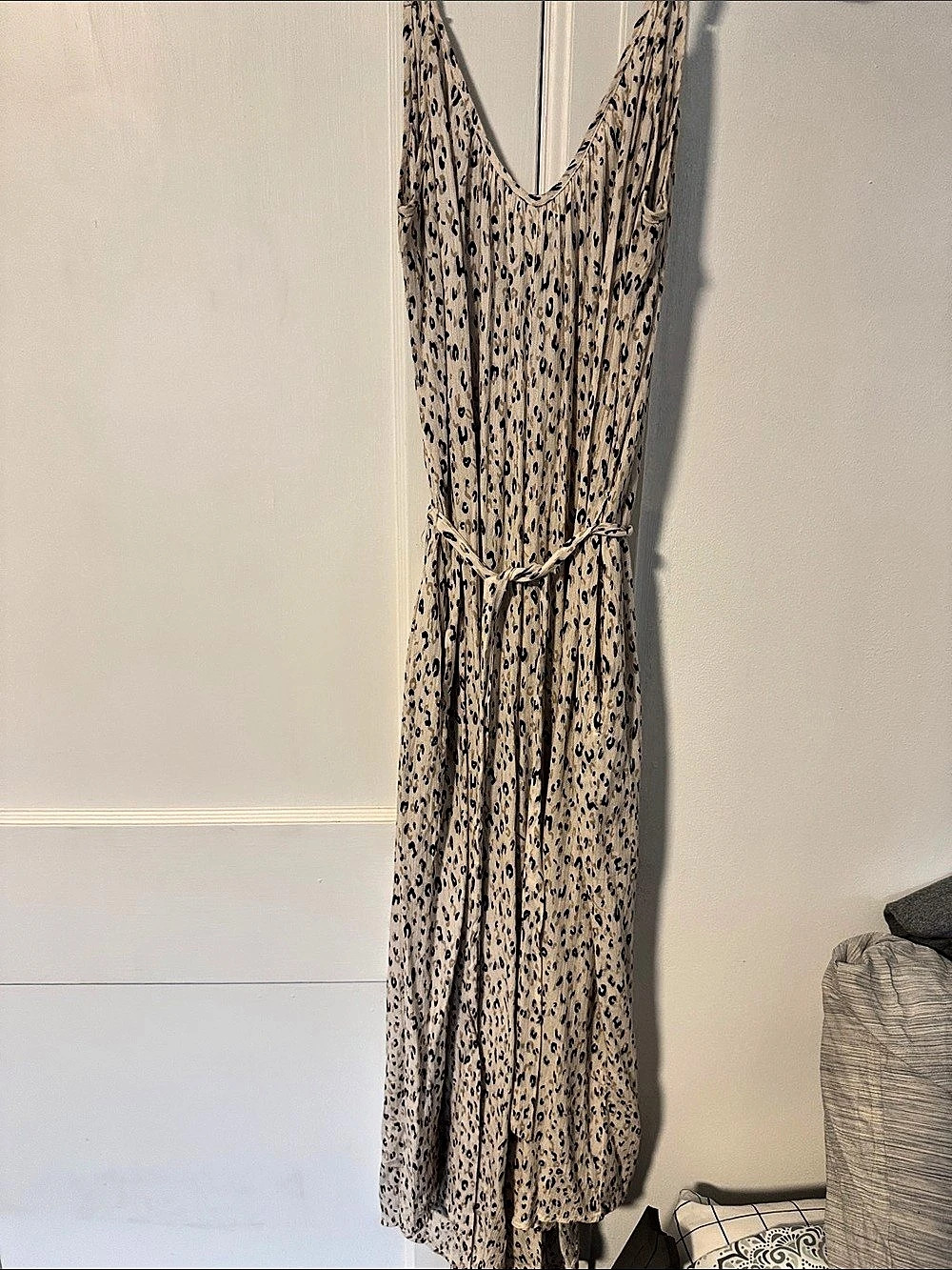 mudpie Animal Print Maxi Dress Size M/L Like New